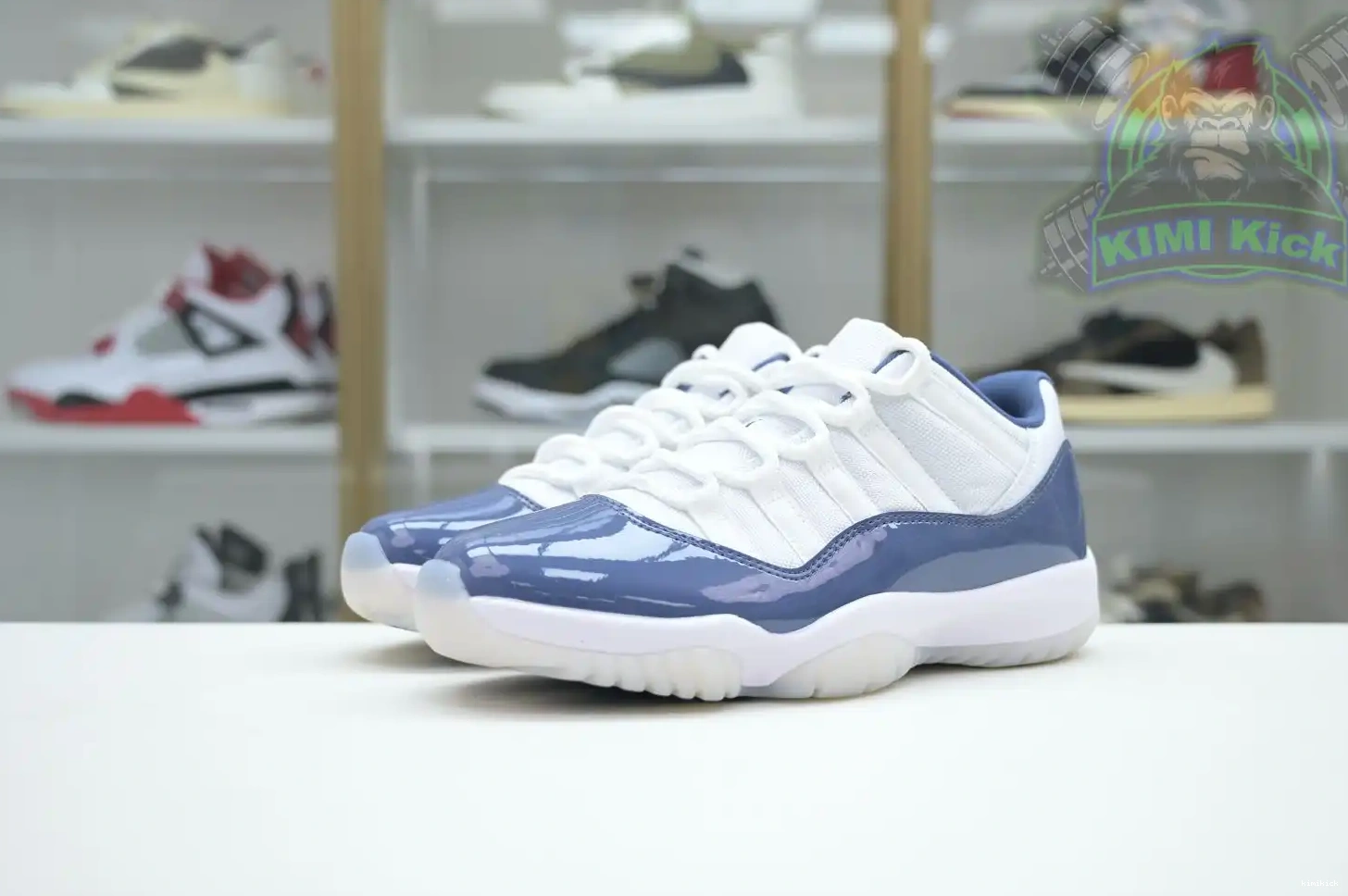 Jordan Jordan Air Blue” Low“Diffused 11 Kimikick 0619